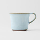 Teas & Accessories: Cup 130ml Swoop Ice Blue Glaze