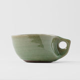 Disposable Cups: Cup 100ml Arc Green Glaze