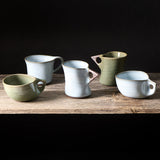 Coffee Tables: Cup 100ml Arc Ice Blue Glaze