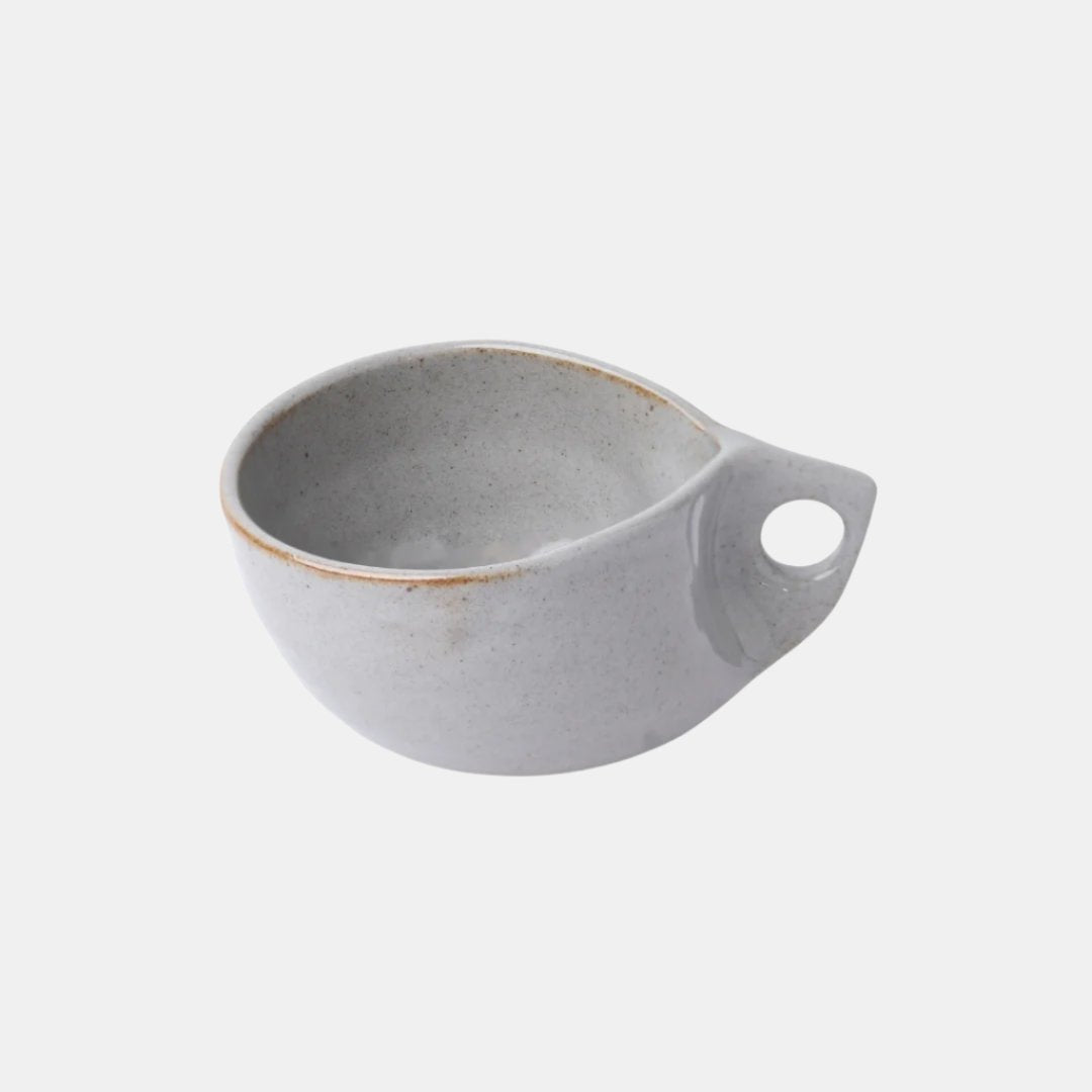 Coffee Tables: Cup 100ml Arc Grey Glaze