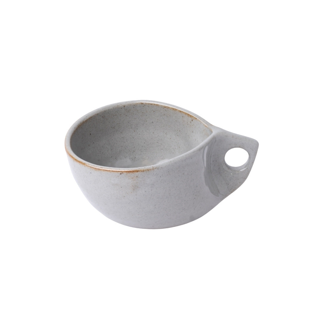Coffee Tables: Cup 100ml Arc Grey Glaze