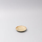 Buffets & Sideboards: Sauce Dish 8cm Scallop Sand Fade Glaze