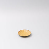 Kitchen & Bathroom DIY: Sauce Dish 8cm Scallop Ochre Fade Glaze