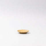 Kitchen & Bathroom DIY: Sauce Dish 8cm Scallop Ochre Fade Glaze