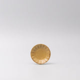 Kitchen & Bathroom DIY: Sauce Dish 8cm Scallop Ochre Fade Glaze