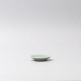 Condiments & Sauces: Sauce Dish 8cm Scallop Celadon Gloss Glaze