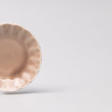 Kitchen & Bathroom DIY: Sauce Dish 8cm Scallop Blush Gloss Glaze