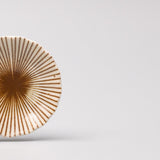 Condiments & Sauces: Sauce Dish 8cm Radiant Line Toffee Stripe Glaze