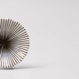 Dining Tables: Sauce Dish 8cm Radiant Line Indigo Stripe Glaze