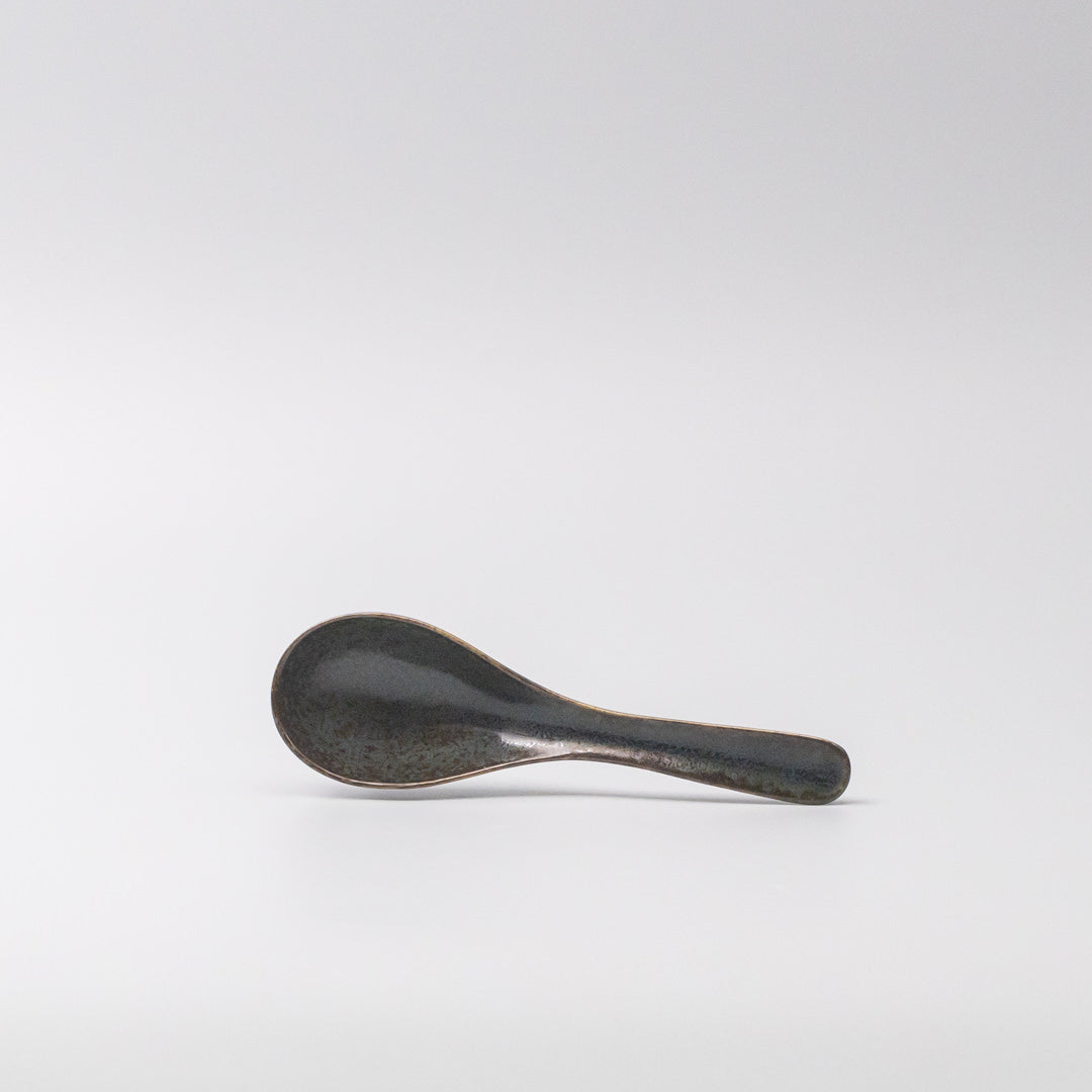 Spoon 16cm Dark Blue Glaze