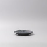 Dining Tables: Plate 15.5cm Sunburst Dark Navy Glaze