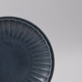 Boating Accessories: Plate 21.4cm Sunburst Navy Glaze