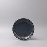 Boating Accessories: Plate 21.4cm Sunburst Navy Glaze