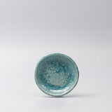Condiments & Sauces: Sauce Dish 11.5cm Crackle Turquoise Glaze