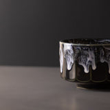 Teas & Accessories: Matcha Tea Bowl 11cm Green with White drip