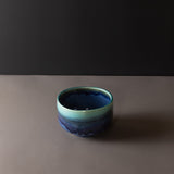 Teas & Accessories: Matcha Tea Bowl 11.5cm Turquoise Drip