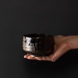 Guitars: Matcha Tea Bowl 11.5cm Metallic Black