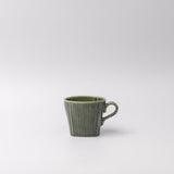 Teas & Accessories: Mug 180ml Reeded Oribe Glaze