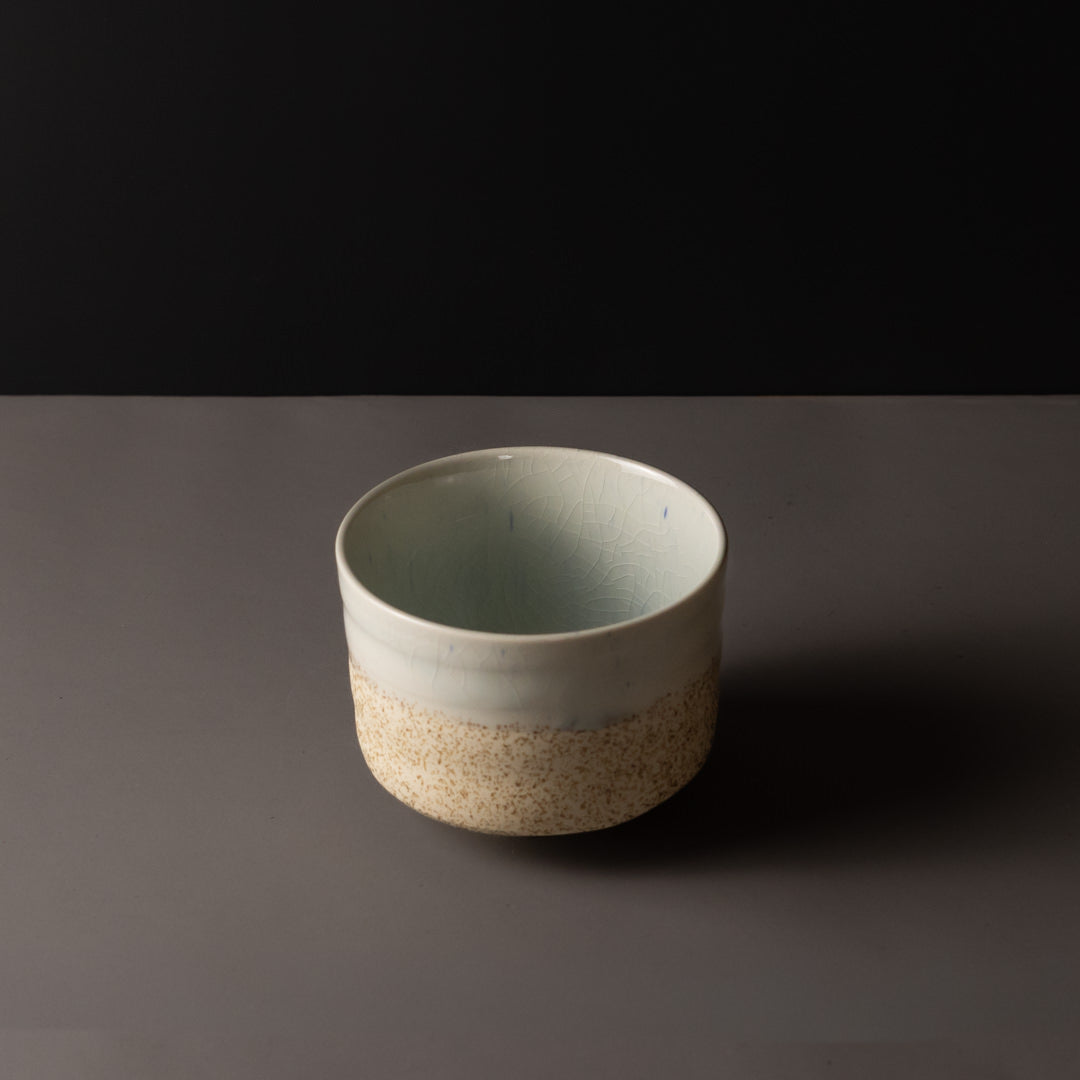 Novelty Gifts: Matcha Tea Bowl 10cm Aozora Fleck