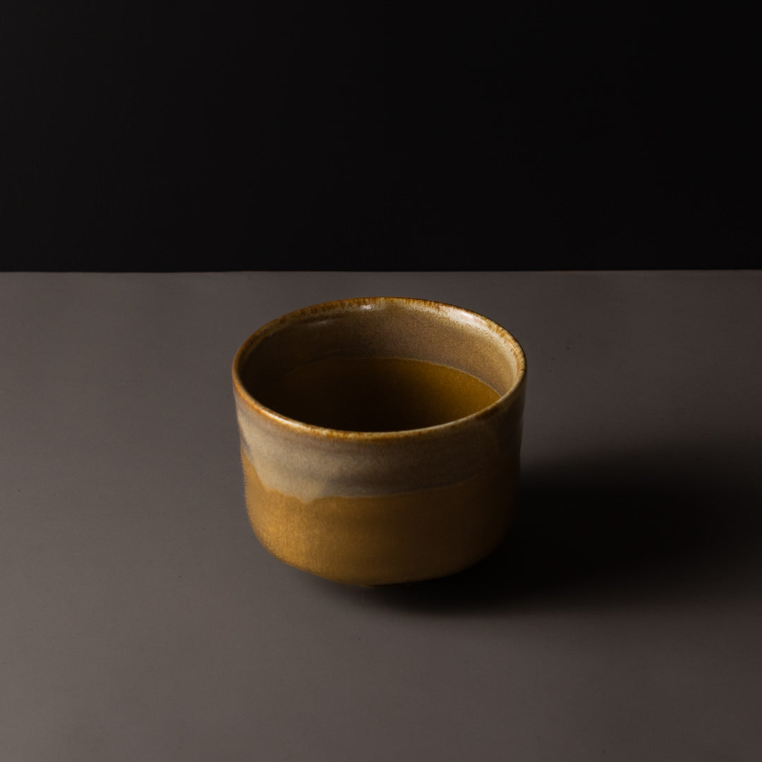 Matcha Tea Bowl 10cm Caramel