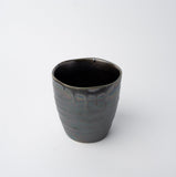 Drinkware: Sushi Mug 325ml Metallic Black Drip Glaze