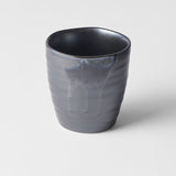 Drinkware: Sushi Mug 325ml Metallic Black Drip Glaze