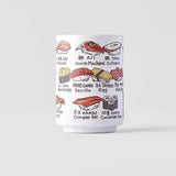 Drinkware: Sushi Mug 250ml Sushi Piece Design