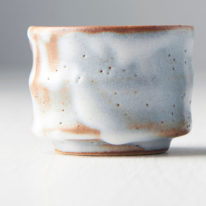 Sake Cup 50ml White Cloud Glaze