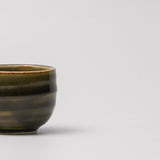 Disposable Cups: Sake Cup 40ml 'Ochoko' Rounded Oribe Green