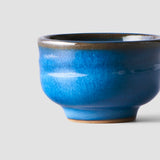 Teas & Accessories: Sake Cup 35ml Gura Kiln Blue Glaze
