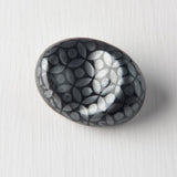 Chopstick Rest Pebble Cloissone Black Glaze