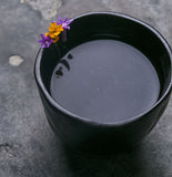 Disposable Cups: Lopsided Mug 275ml Black & Bisque Glaze
