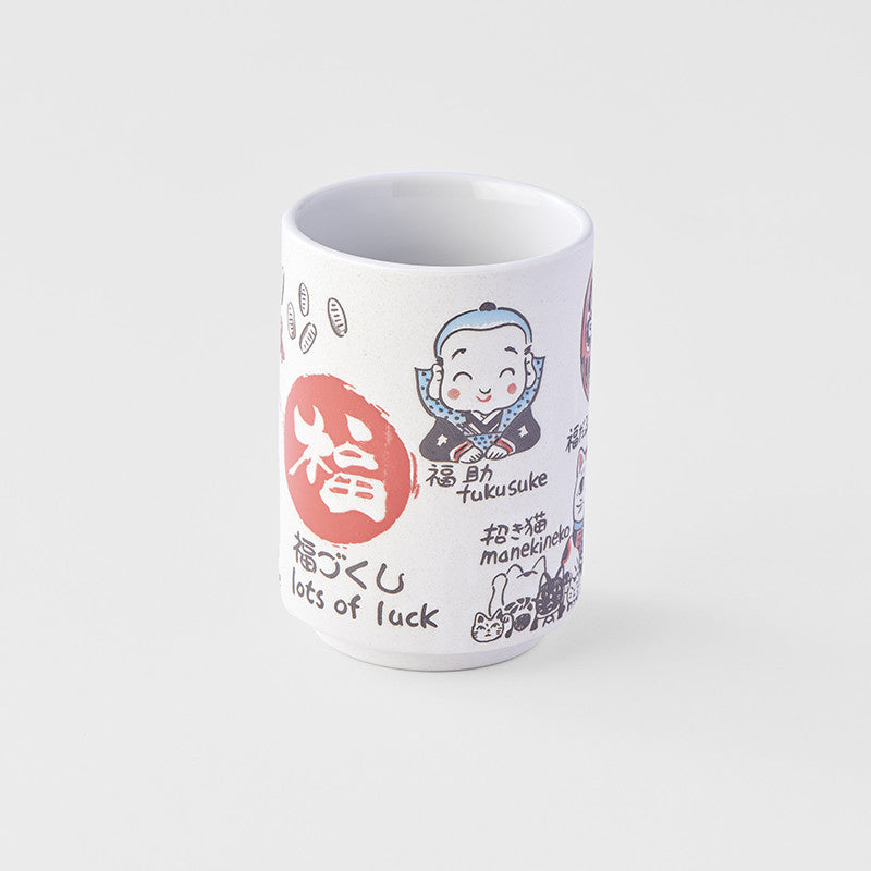 Drinkware: Sushi Mug 250ml Lucky Symbols Design