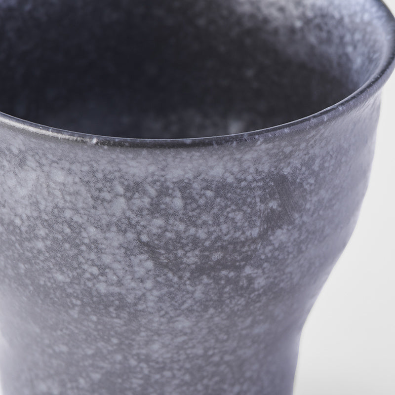 Building Materials: Cup Fluted 7cm Craft Black