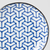 Building Materials: Tapas Plate 16.5cm Herringbone Design