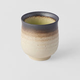 Disposable Cups: Mug 200ml Lime Green Crackle Glaze