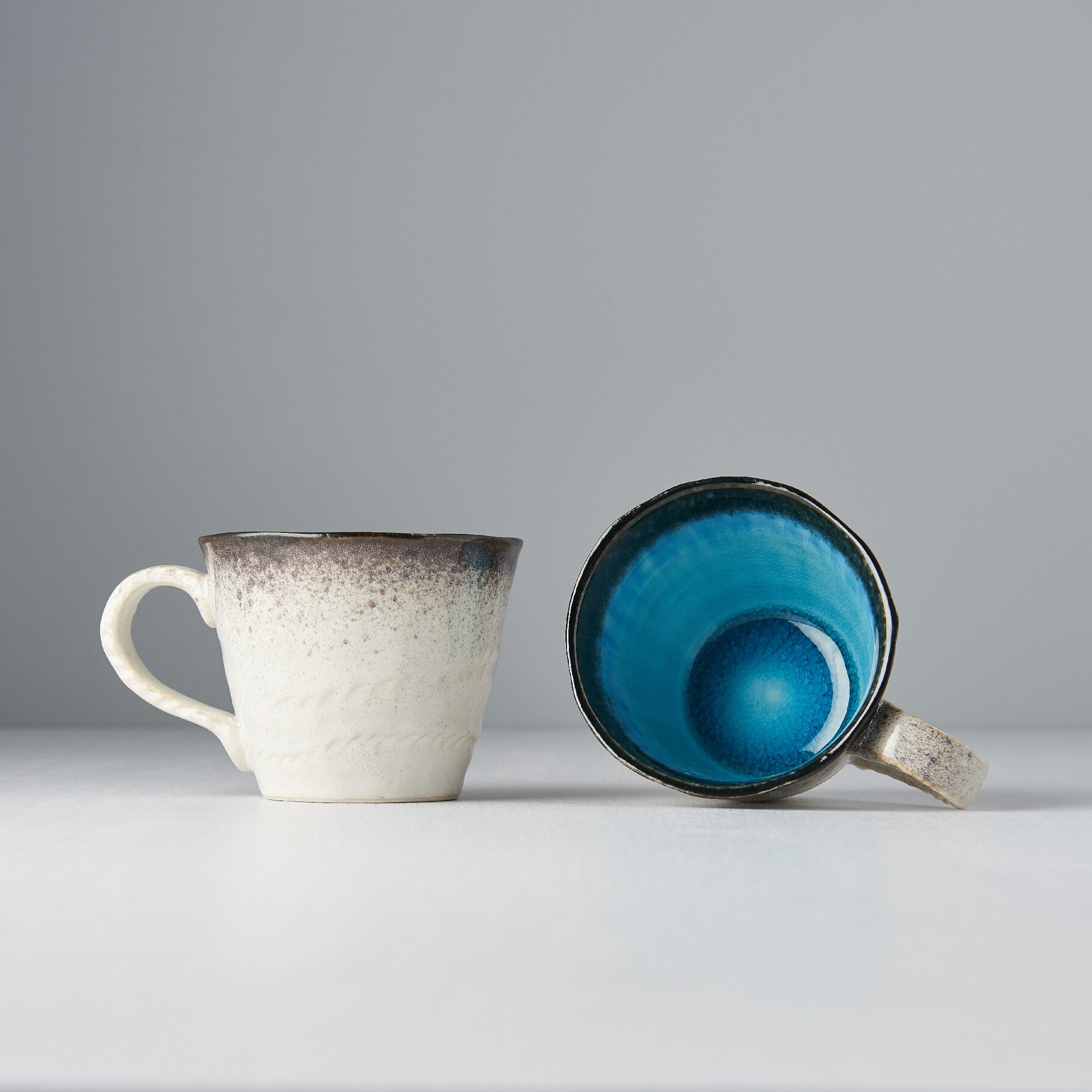 Teas & Accessories: Mug with Handle 200ml Sky Blue Glaze