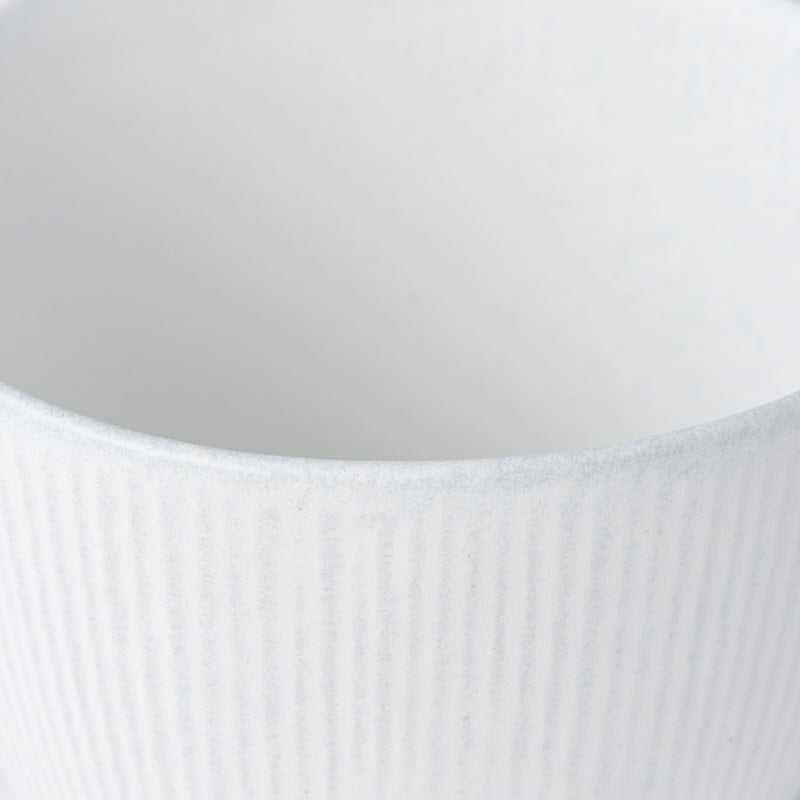 Teas & Accessories: Teacup 175ml Snow Leaf Glaze