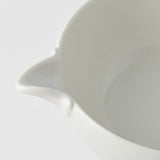 Pourer 12.5cm Ivory White Glaze