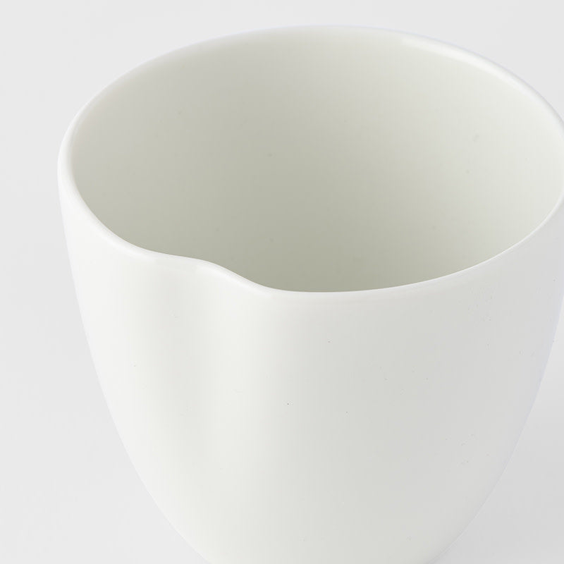 Table Linen & Kitchen Towels: Craft Teamug 7.5cm Ivory White Glaze