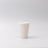 Novelty Gifts: Tumbler 200ml Tapered Shape Ostrich White