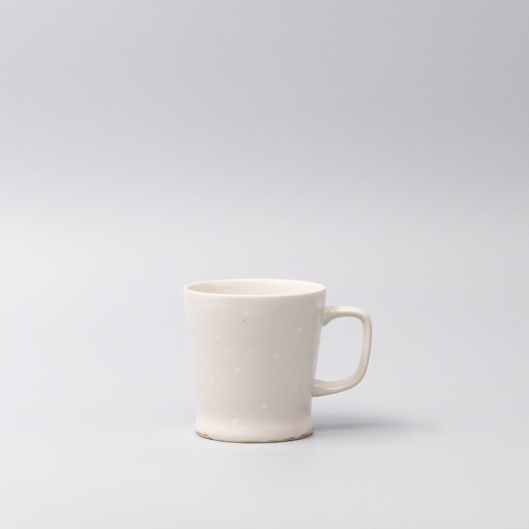 Novelty Gifts: Mug 8.5cm White Dot Glaze