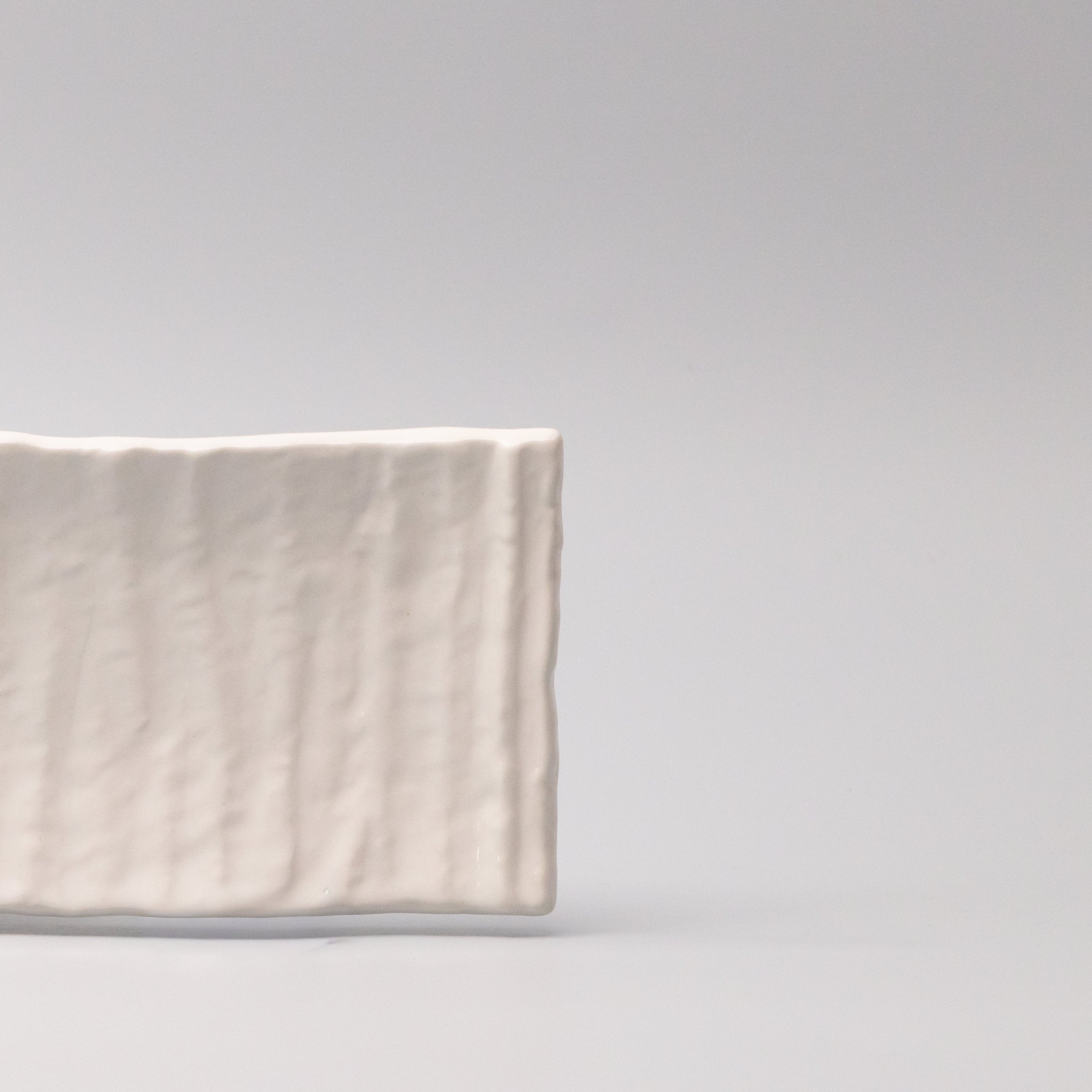 Sashimi Plate 33cm White Glaze