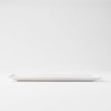 Buffets & Sideboards: Sashimi Plate 33cm Line Design White Glaze