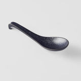 Spoon Ramen 17.5cm Kanso Matt Black Glaze