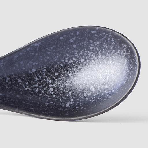 Spoon Ramen 17.5cm Kanso Matt Black Glaze
