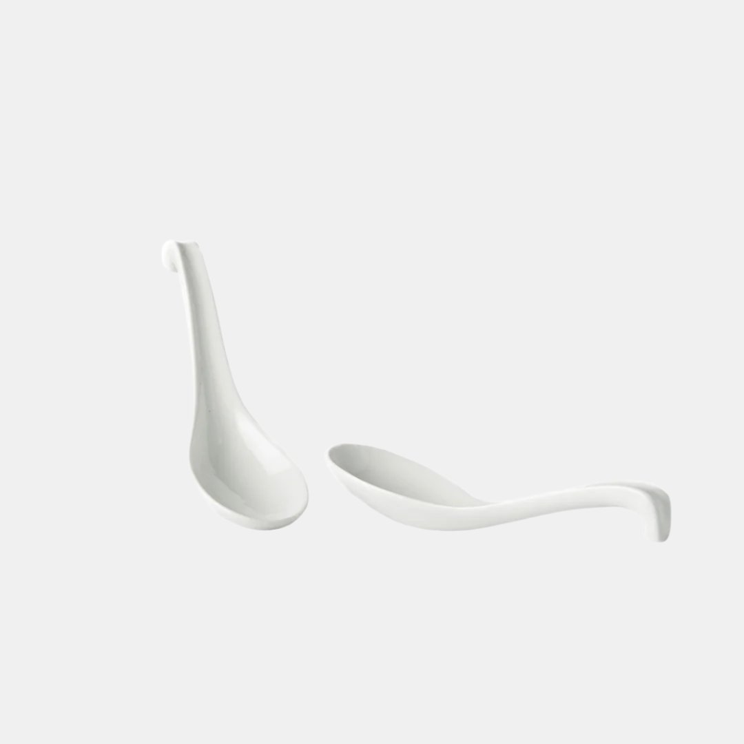 Spoon 17.5cm Kanso Soft White Glaze
