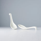 Spoon 17.5cm Kanso Soft White Glaze