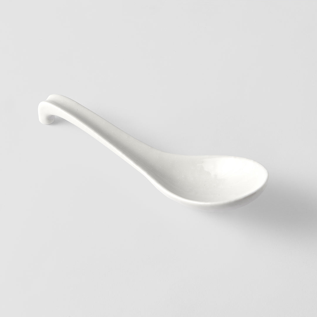 Spoon 17.5cm Kanso Soft White Glaze