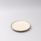 Shower Accessories: Tapas Plate 17cm Ivory Pearl Glaze